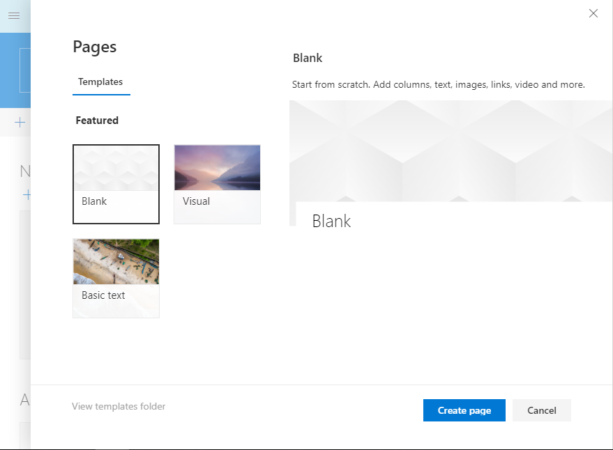How To Create And Use Page Template In Sharepoint Online How To Create And Use Page Template In Sharepoint Online